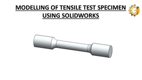 standard torsional test specimen solidworks|solidworks tensile test.